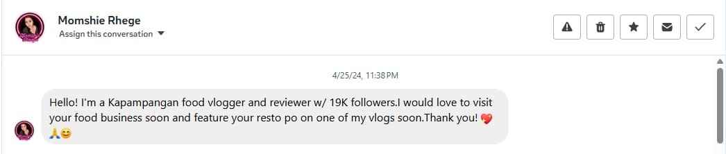 Creator message 2